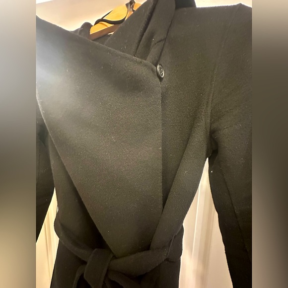 Soia & Kyo wool coat w/ cascade collar - Picture 3 of 11